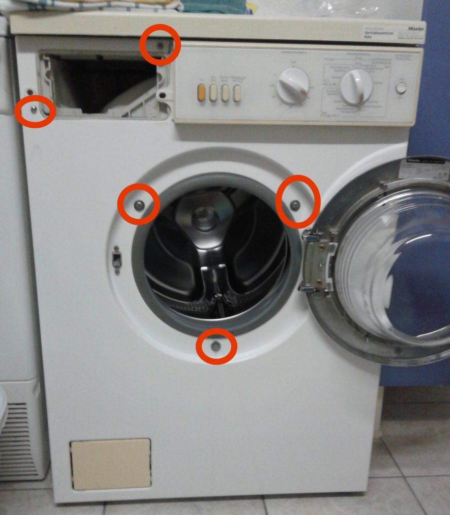 Ein See Unter Unserer Miele W698 Waschmaschine Bastel Reparatur Blog